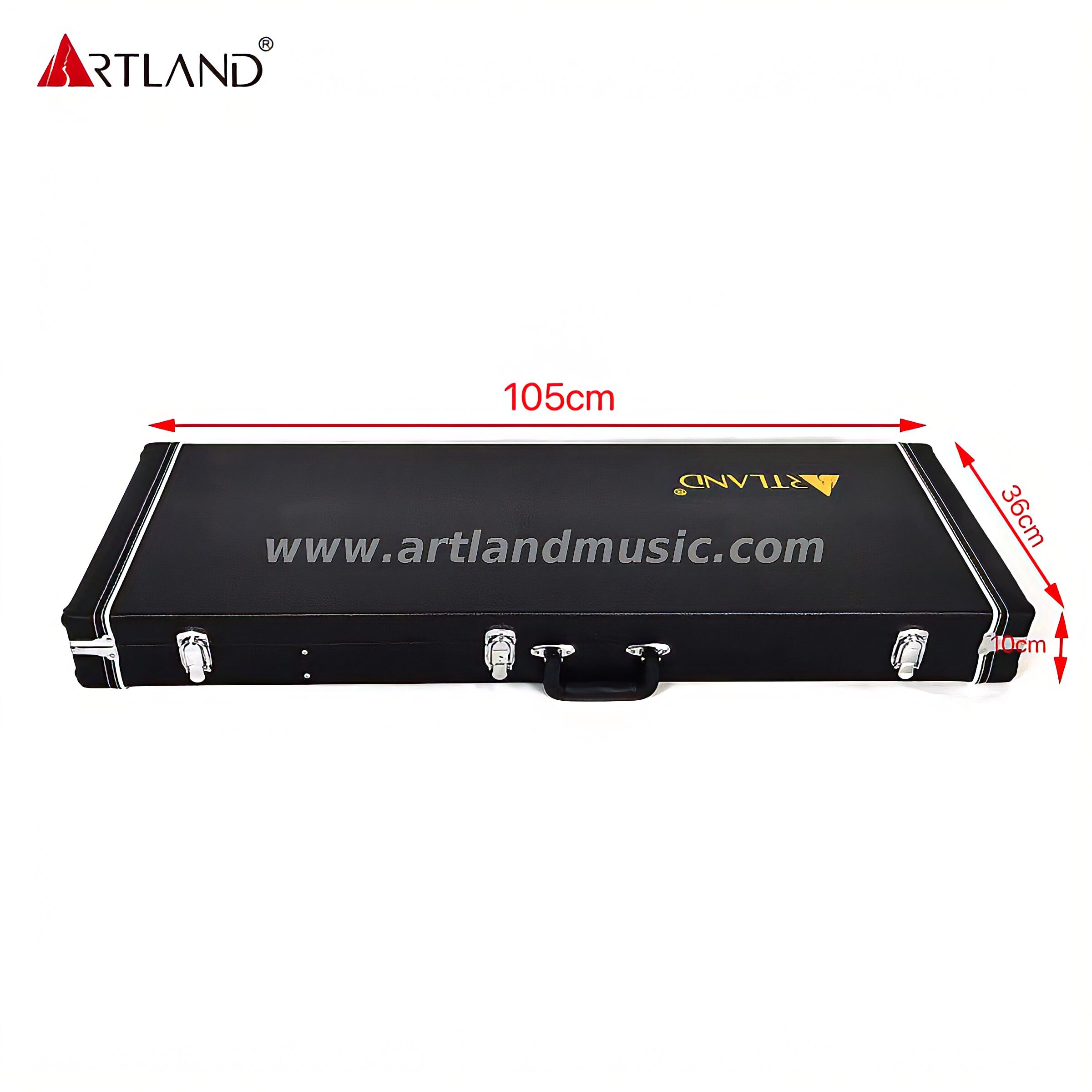 E-Gitarrenkoffer aus Holz für Standard-E-Gitarren (GEC188)