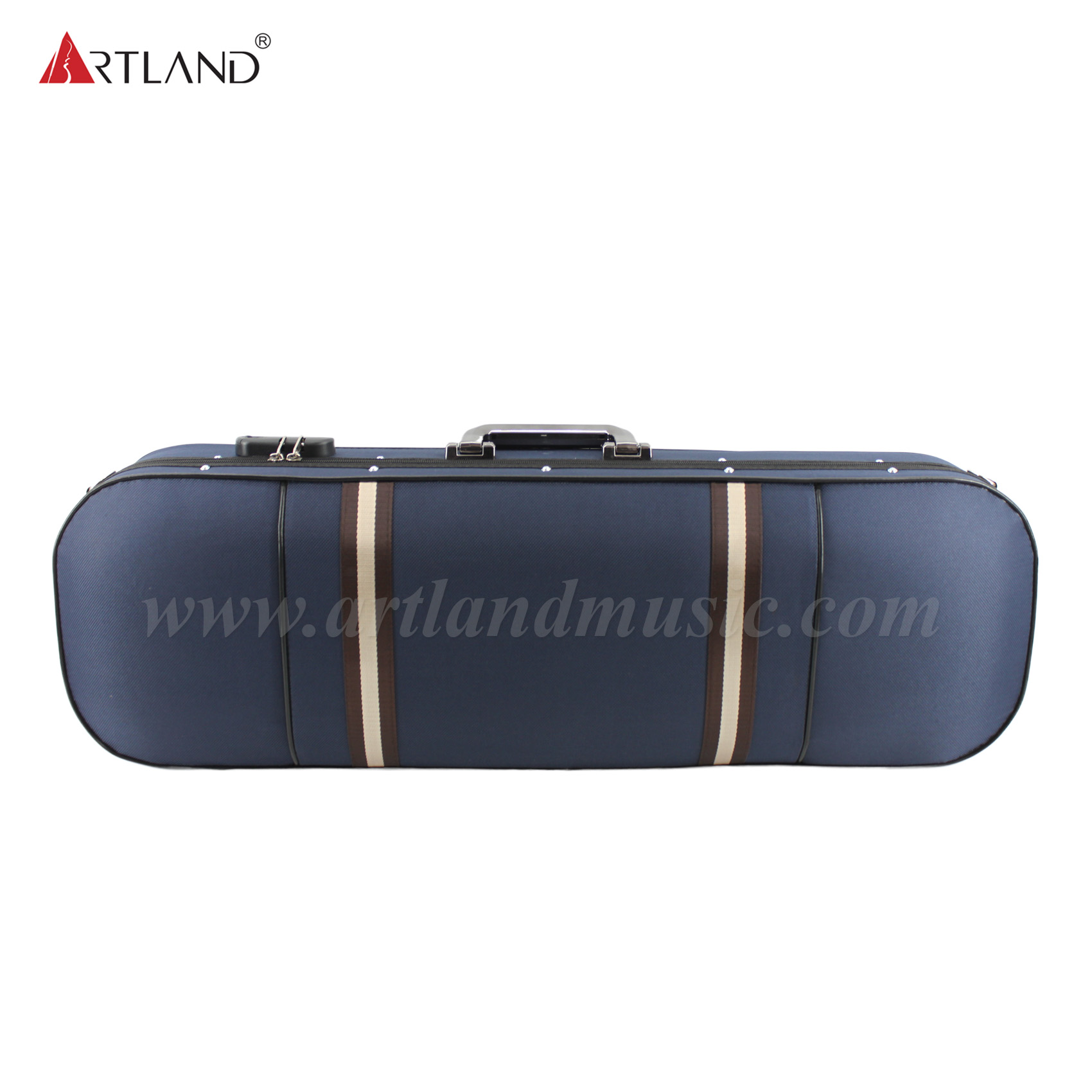 Blauer Oxford-Geigenkasten, länglich (SVC113)