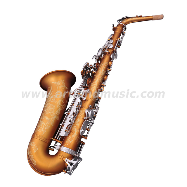 Eb-Altsaxophon, matte Kaffeefarbe (AAS6506) 
