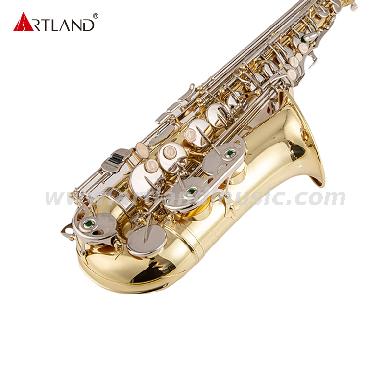 Altsaxophon-Glodlack mit Nickelschlüssel (AAS3506G)