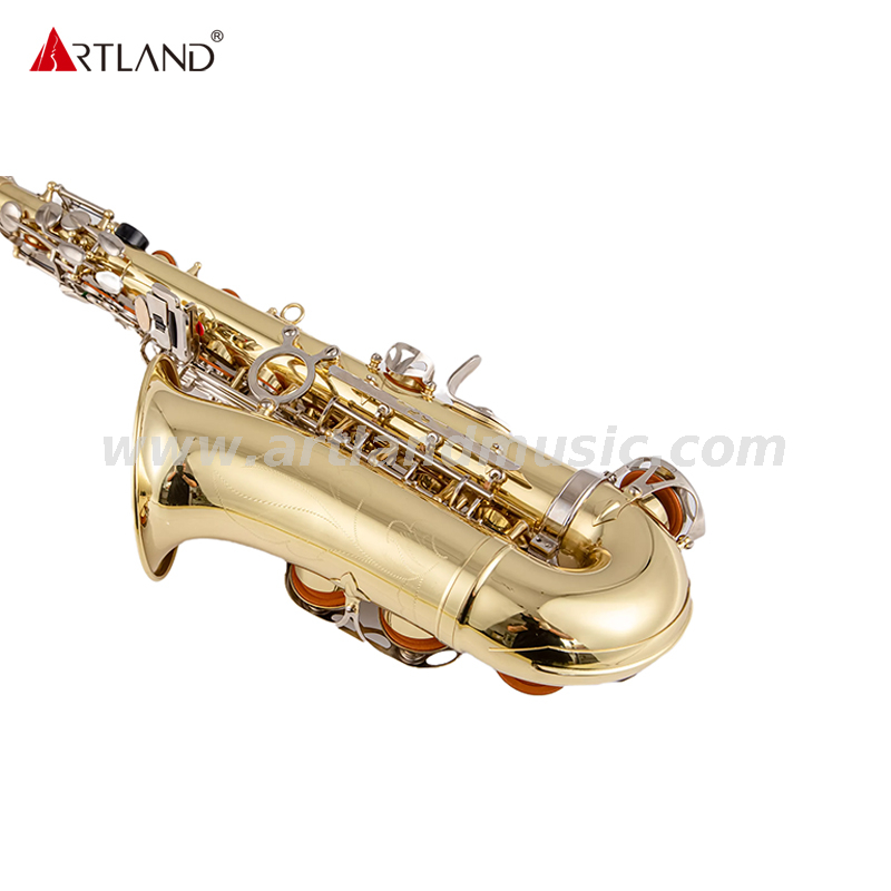 Altsaxophon-Glodlack mit Nickelschlüssel (AAS3506G)
