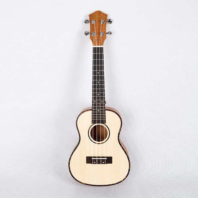 Sperrholz-Ukulele 24' Naturfarbe Großhandel (UKC250)